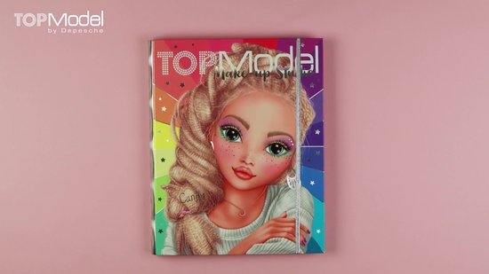 Top Model Livre de coloriage Make-up Studio Filles 21 X 26 Cm 24