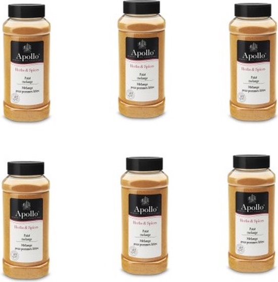Apollo Patatkruiden, bus 800 gr x 6