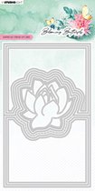 Studio Light Blooming Butterfly Snijmallen Water Lily Card