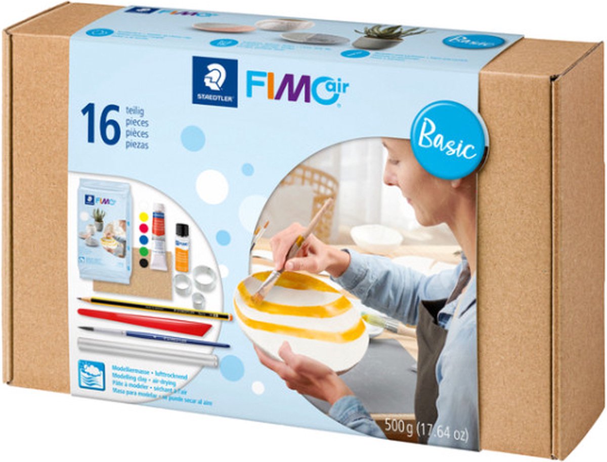 FIMOair - luchtdrogende boetseerklei - set "Basic" — afbeelding 4