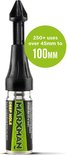 Een zwarte Marxman Deep Hole markeerpen met groene tekst "250+ uses over 45mm to 100mm".