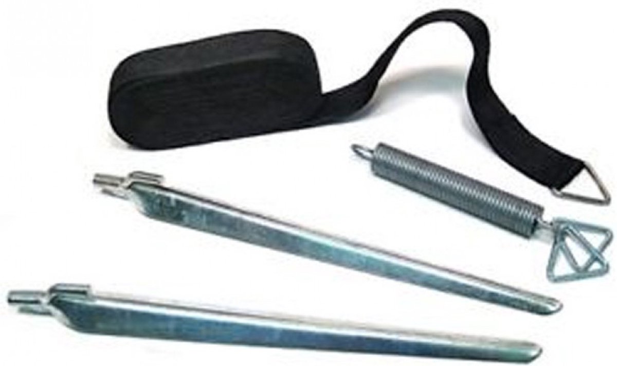 Stormband - Tie down kit plus (zwart)