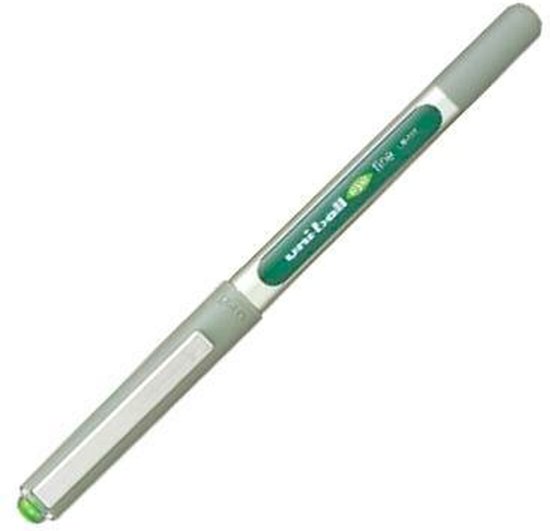 Liquid ink ballpoint pen Uni-Ball Rollerball Eye Fine UB-157 Groen 12 Stuks