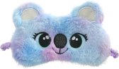 Slaapmasker Kind - Koala Slaapmasker - Oogmasker Kinderen - Paars Roze