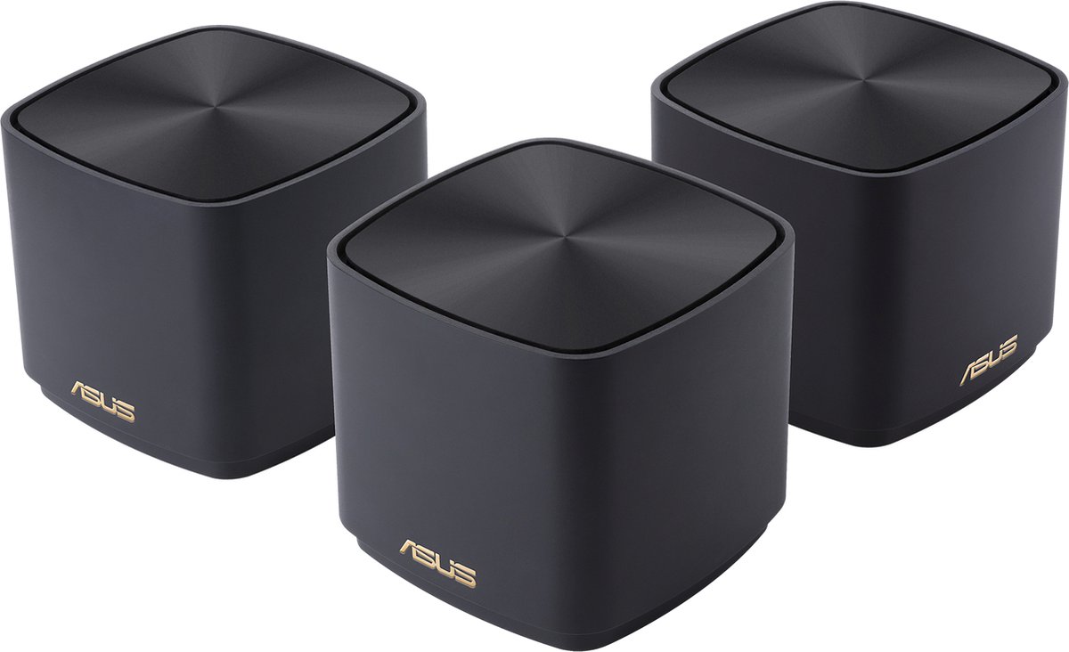 ASUS ZenWiFi XD4 Plus - AiMesh - Mesh Wifi - Zwart - 3-pack - Wandmontage – foto 6