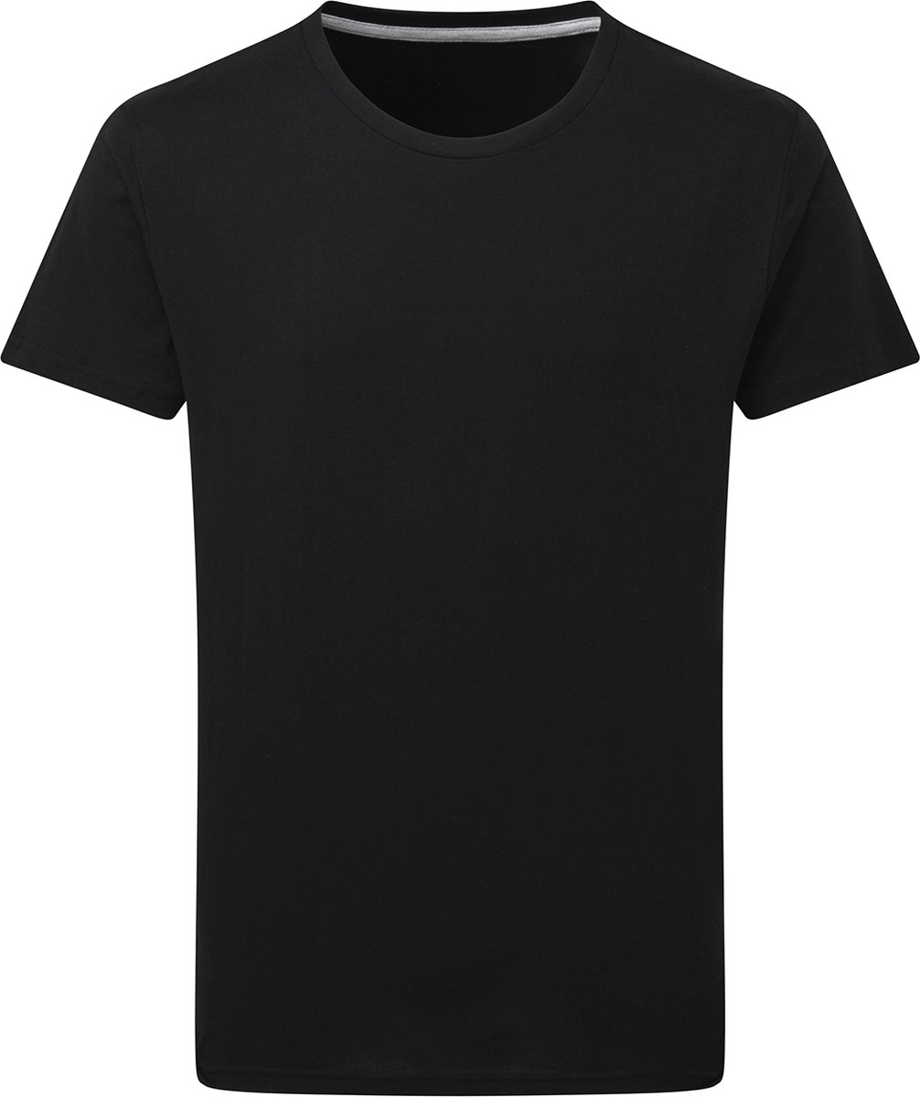 T-shirt met ronde hals ‘Signature Tee’ Men SG Essentials Zwart