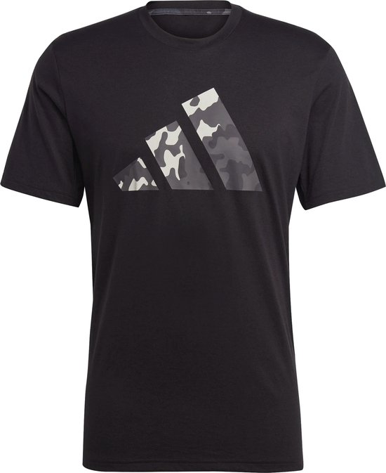 Foto: Adidas sportshirt train seasonal logo maat s