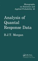 Chapman & Hall/CRC Monographs on Statistics and Applied Probability- Analysis of Quantal Response Data