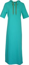 très simple • robe pull longue turquoise • taille S (IT42)