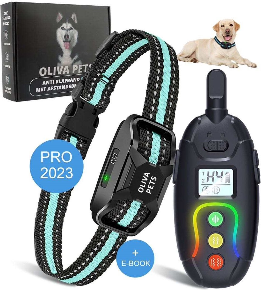 Maxipets ® Anti Blafband PRO, Blafband voor honden, Halsband hond