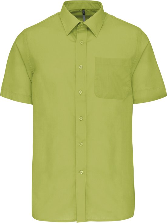 Chemise homme 'Ace' manches courtes marque Kariban Lime taille 6XL | bol.com