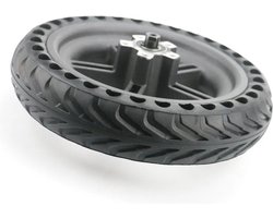 M365 Achterwiel met Volrubberen Band | Geschikt voor Xiaomi M365 Pro & Pro 2 | Elektrische step voor volwassenen