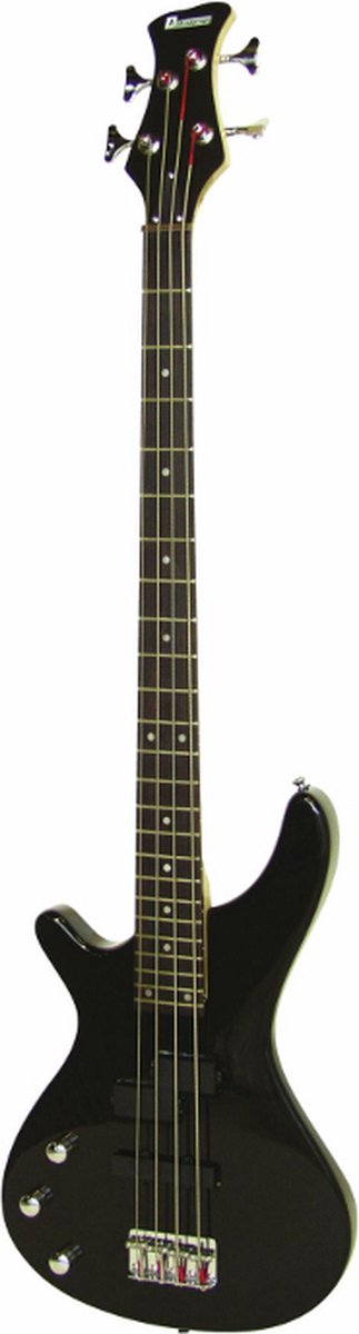 Dimavery SB-321 elektrische Moderne basgitaar linkshandig zwart