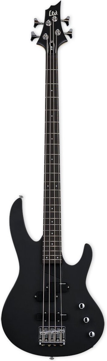 ESP LTD B-10 Kit Black Satin elektrische basgitaar met gigbag