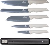 Berlinger haus 2839 - Ensemble de 6 couteaux avec bande magnétique - Aspen Collection