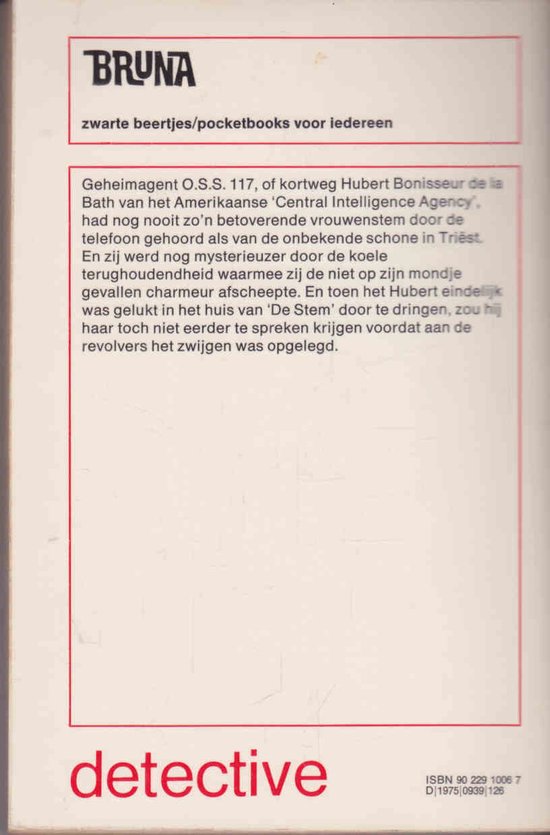 O.S.S. 117 in het nauw