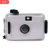SolidGoods - Wergwerpcamera - Analoge Camera -  Disposable Camera - Kindercamera - Filmrol - Vlogcamera - Wit