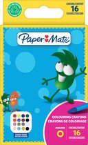 Paper Mate krijtjes voor kinderen | Diverse kleuren | 16 waskrijtjes voor kinderen