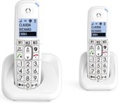 Alcatel XL785S BNL Duo set dect huis telefoon vaste lijn met grote toetsen - groot verlicht display - blokkering ongewenste bellers