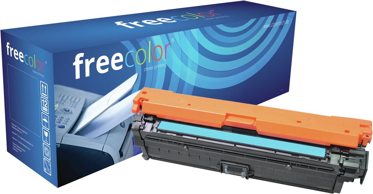 HP CE271A - toner FREECOLOR - Cyan 15000p