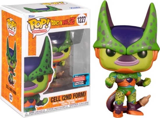 Dragon Ball Z POP N 1227 Cell 2nd Form NYCC 2022 Exclusive 