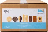 Alex Meijer Mélange à biscuits supérieur mono emballé - Boîte 125 pièces x 7,08 grammes