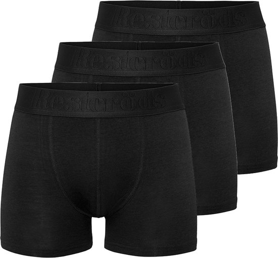 Resteröds Heren retro short / pant 3 pack Bamboo