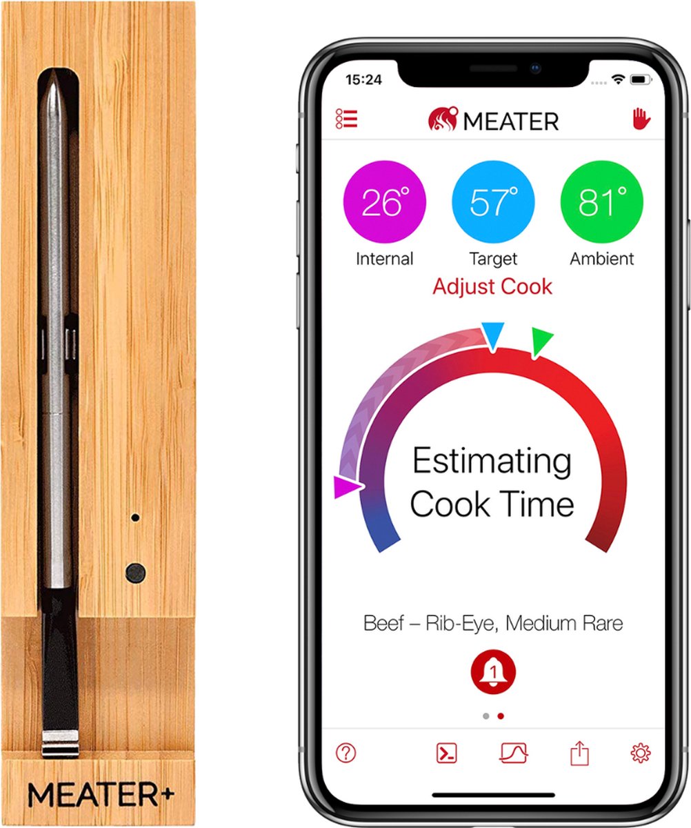 Meater Plus Smart Meat thermometer Bluetooth LE 4.0