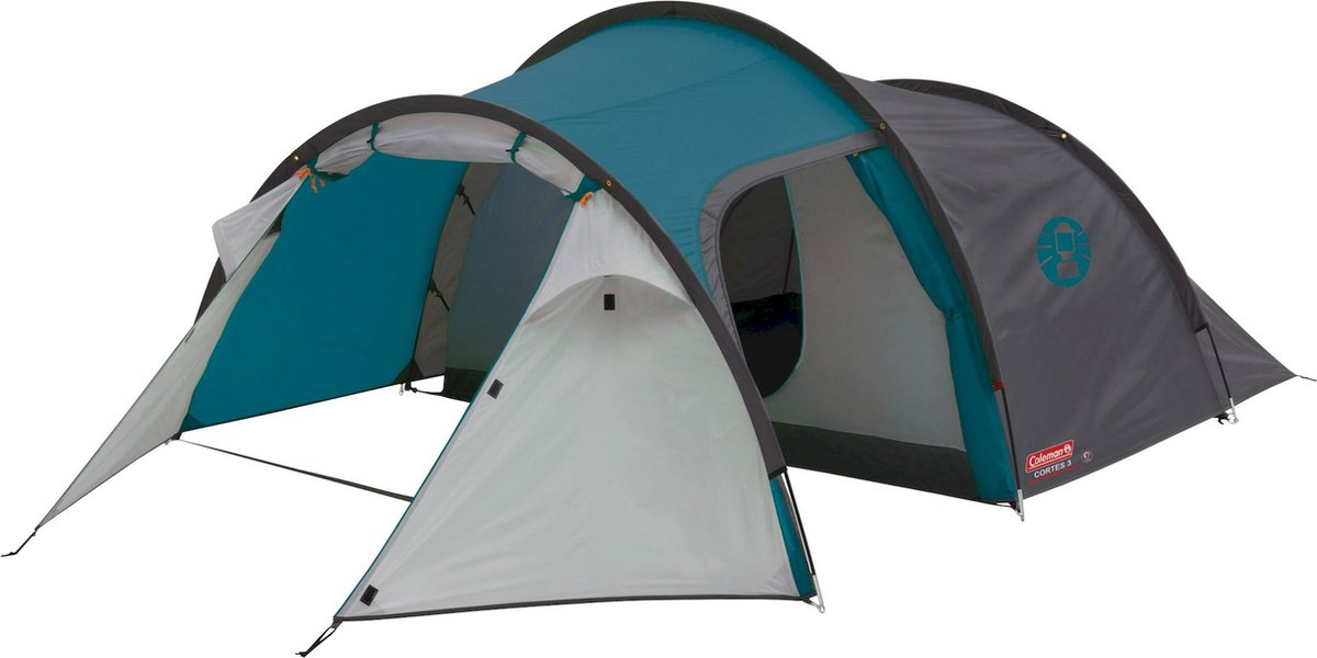 Coleman Cortes 2 Tunneltent - 2-Persoons - Blauw/Wit