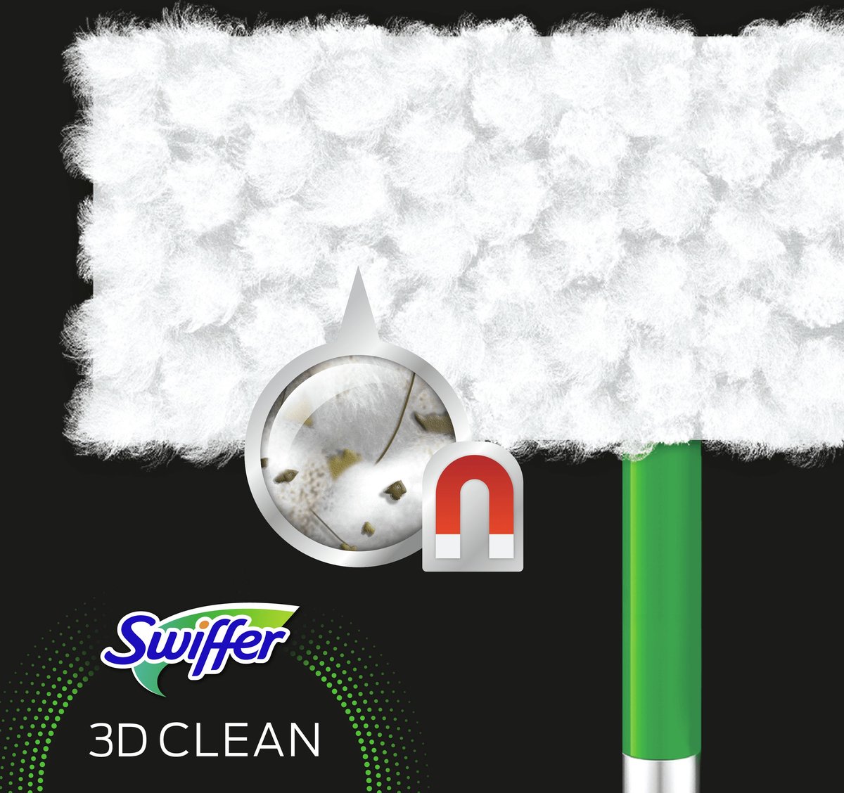 SWIFFER Duster Plumeau nettoyage 3D 360 - Recharges 5 unités