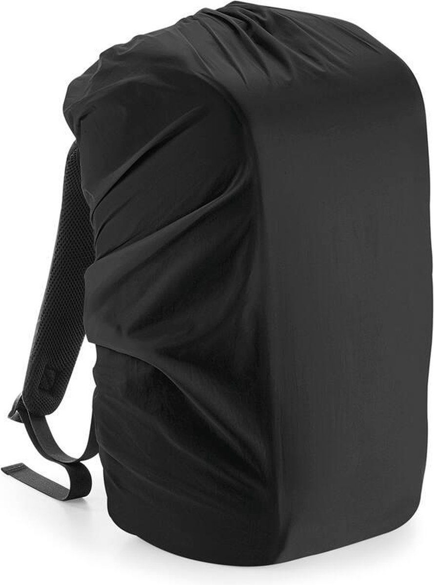 QX501 - Quadra Waterproof Universal Rain Cover - Waterdichte regenhoes - zwart - 30 lt - Rugzakbescherming