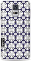 Casetastic Samsung Galaxy S5 / Galaxy S5 Plus / Galaxy S5 Neo Hoesje - Softcover Hoesje met Design - Castelo Tile Print