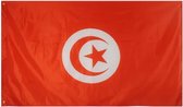 VlagDirect - Tunesische vlag - Tunesië vlag - 90 x 150 cm.