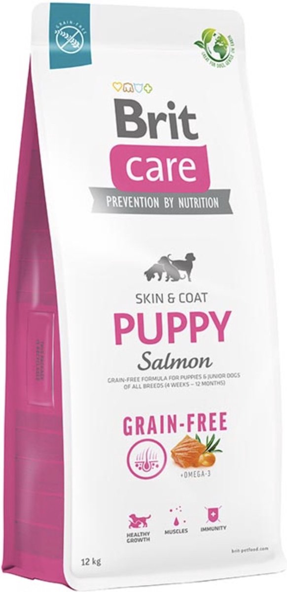 Brit Brit Care Grain Free Puppy Salmon & Potato 12 kg - Hond