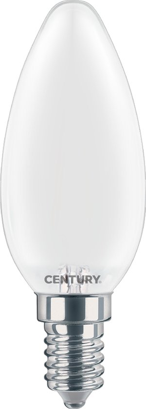 Century LED Kerzenlampe Incanto Satin – 4W, E14, 470 Lumen, Warmweiß (3000K) Oder Kaltweiß (6000K)