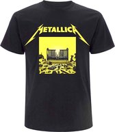Tshirt Homme Metallica -XL- 72 Seasons Squared Cover Zwart