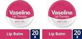 Bol.com Vaseline Lip Therapy 2 Stuks Rosy Lips aanbieding