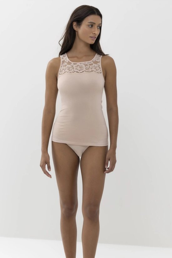 Mey Pure Sense Spaghetti Top (55313) pistachio cream/grün ab 16,95