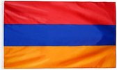 VlagDirect - drapeau arménien - drapeau de l'Arménie - 90 x 150 cm.