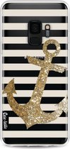 Casetastic Softcover Samsung Galaxy S9 - Glitter Anchor Gold