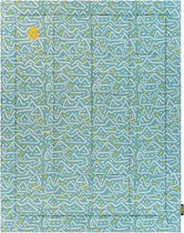 Abbey Camp Picknickkleed - Vancouver-180 - Gevoerd - 140x180 cm - Blauw