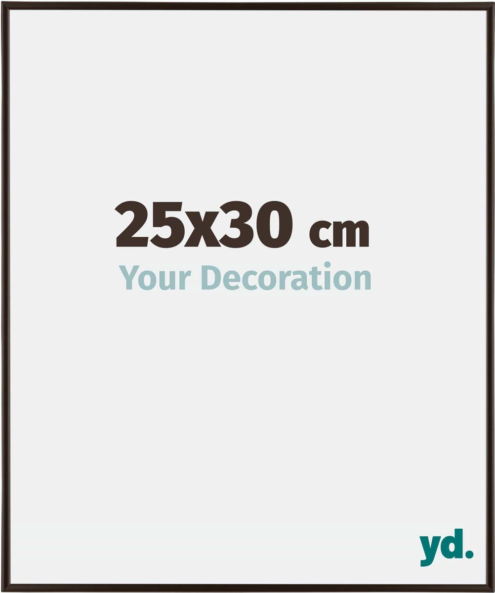 yd. Your Decoration - Fotolijst 25x30 cm - Kunststof - Antraciet - Evry