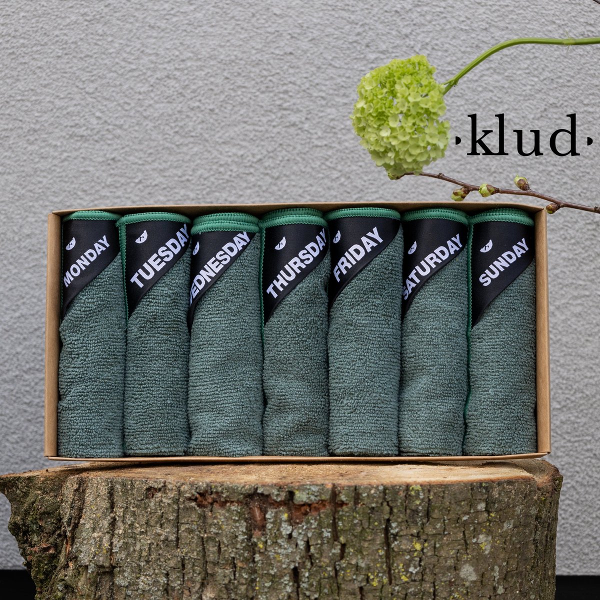 Klud Microvezel Vaatdoekjes - Groen - Set van 7