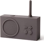 Radio de salle de bain Lexon Tykho 3 gris - haut-parleur Bluetooth