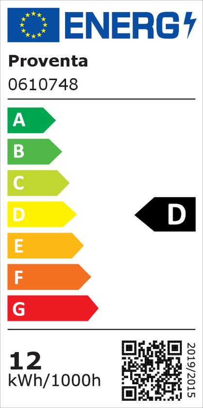 Tube LED Proventa Longlife 90 cm avec démarreur - Blanc froid 6500 K - 11,5W - 1100 lm - T8 G13