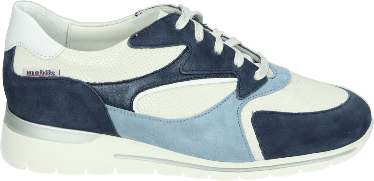 Mephisto Mobils - ELYANE - Lage sneakersDames sneakers - Kleur: Blauw - Maat: 39