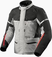 Rev'it! Jacket Outback 4 H2O Silver Black S - Maat - Jas