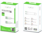 RIXUS - oplaadkabel - USB C naar USB C Kabel - 2 meter - Snellader & Datasynchronisatie - Oplaadkabel geschikt voor o.a. Samsung, iPhone 15 & iPad