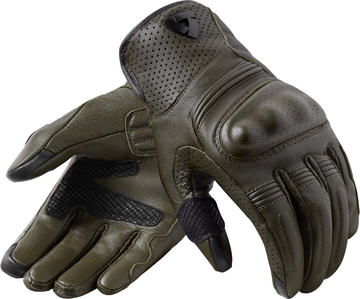 REV'IT! Gloves Monster 3 Dark Green - Maat L - Handschoen