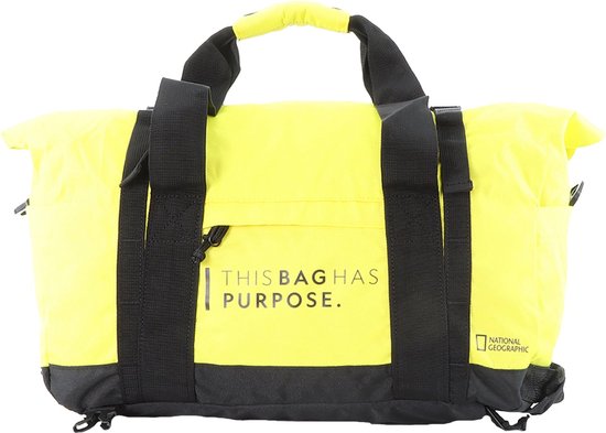 Sac de voyage/sac de week-end/sac de sport National Geographic - 29 litres - rPet - Pathway - Jaune